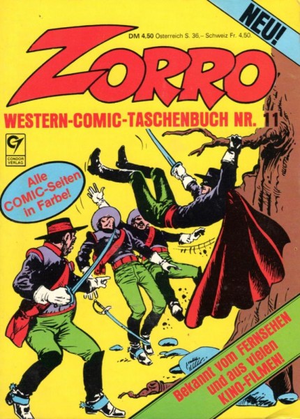 Zorro Comic-Taschenbuch 11 (Z1-), Condor