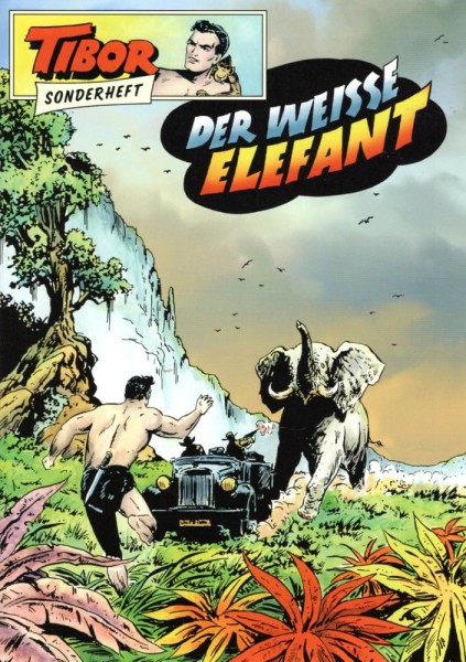 Tibor Sonderheft 8 - Der weisse Elefant, Wildfeuer