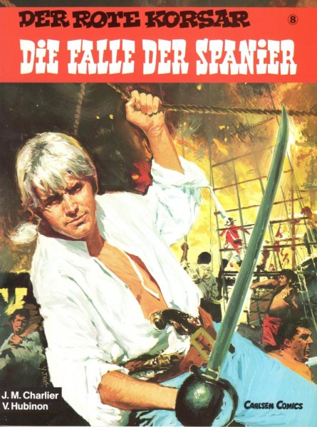 Der Rote Korsar 8 (Z0, 1. Auflage), Carlsen