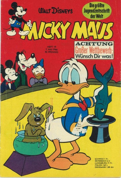 Micky Maus 1966/ 19 (Z2), Ehapa