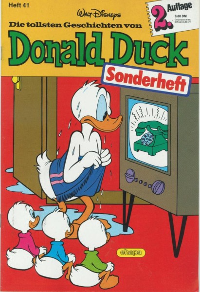 Die tollsten Geschichten von Donald Duck Sonderheft 41 (Z1, 2. Auflage), Ehapa