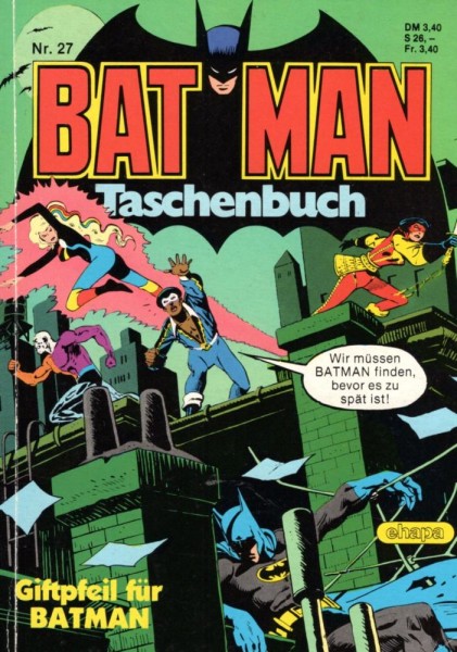Batman Taschenbuch 27 (Z1-), Ehapa