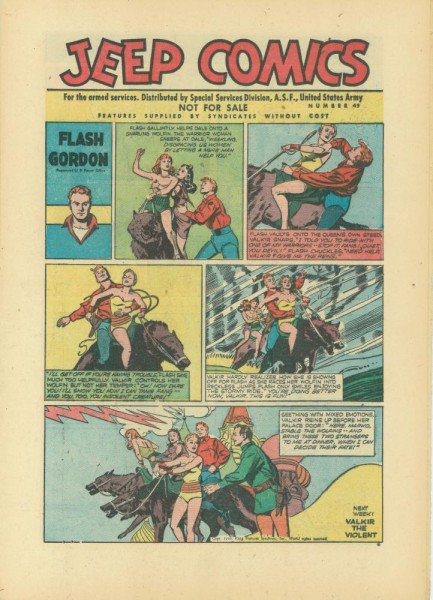 Jeep Comics 43 (Z1), A.S.F. United States Army