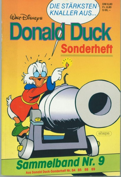 Die tollsten Geschichten von Donald Duck Sammelband 9 (Z1-), Ehapa