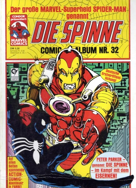 Die Spinne - Comic Album 32 (Z1-2), Condor