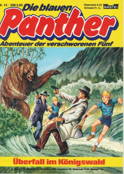Die blauen Panther 13 (Z0-1), Bastei