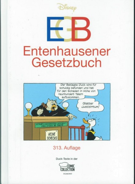 EGB - Entenhausener Gesetzbuch, Ehapa