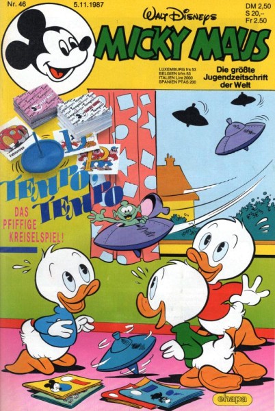 Micky Maus 1987/ 46 (Z0-1), Ehapa