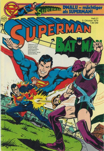 Superman 1979/ 21 (Z1-, Sm), Ehapa