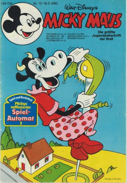 Micky Maus 1980/ 12 (Z1-2), Ehapa
