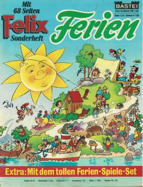 Felix Ferien - Sonderheft 1978 (Z2, Sz), Bastei