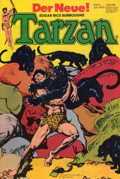 Tarzan, Der Neue 1979/ 3 (Z0), Ehapa