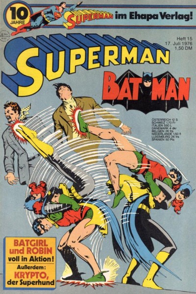 Superman 1976/ 15 (Z1), Ehapa