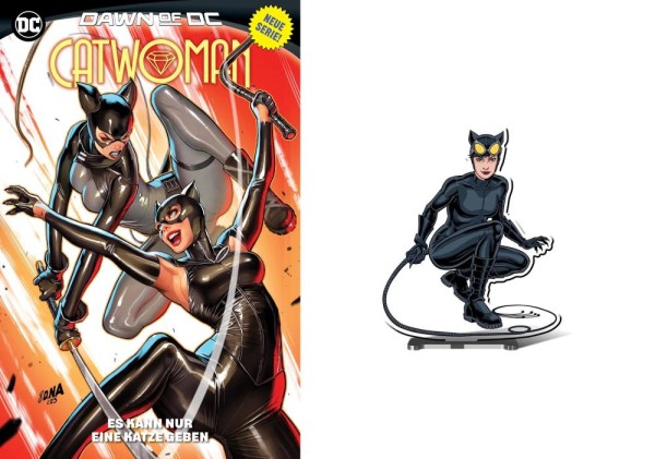 Catwoman Dawn of DC 1 mit Acryl-Figur, Panini