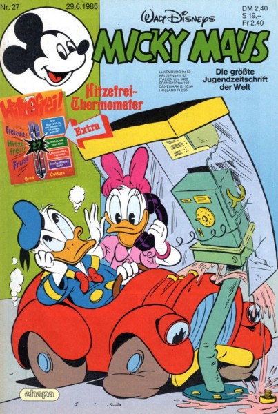 Micky Maus 1985/ 27 (Z0), Ehapa