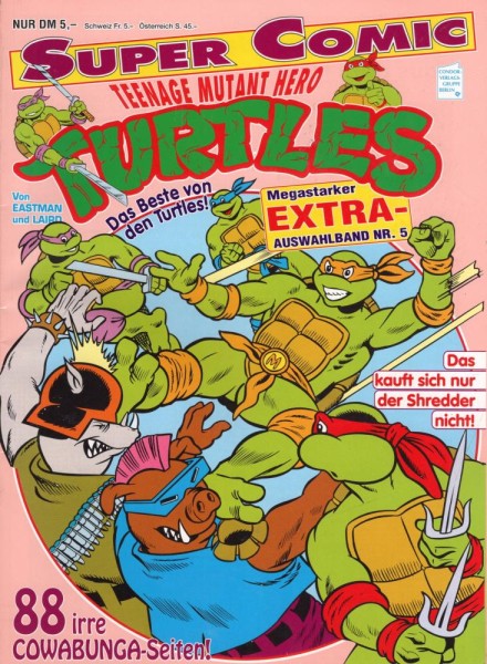 Teenage Mutant Hero Turtles Auswahlband 5 (Z1), Condor
