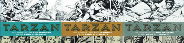 Tarzan - Die kompletten Russ Manning Strips Band 1-8, Bocola