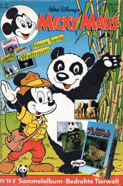 Micky Maus 1990/ 31 (Z1), Ehapa