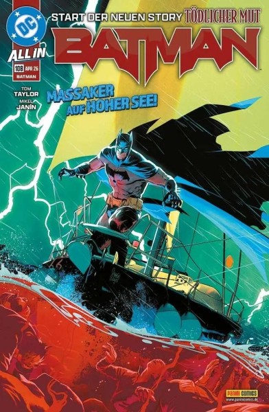 Batman Rebirth 108, Panini