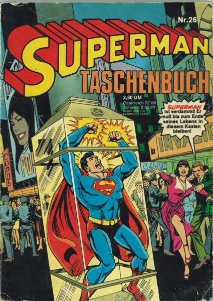 Superman Taschenbuch 26 (Z1-2/2), Ehapa