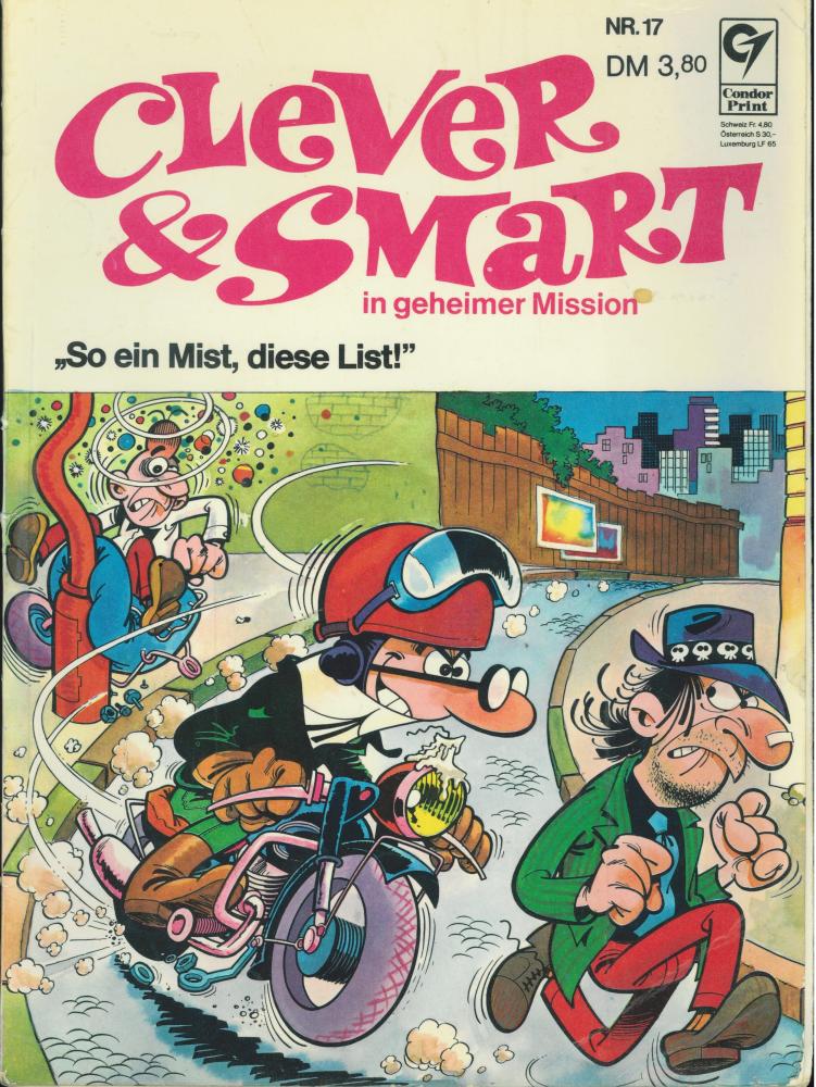 Clever & Smart 17 (Z2, 1. Auflage), Condor Condor Antiquariat Comicladen Sachsenhausen