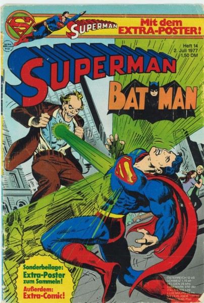 Superman 1977/ 14 (Z2-), Ehapa