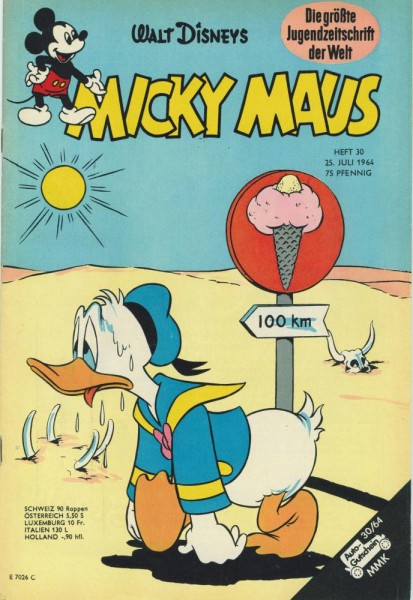 Micky Maus 1964/ 30 (Z1-), Ehapa