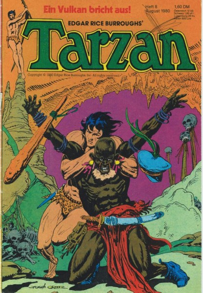 Tarzan, Der Neue 1980/ 8 (Z1, Sz), Ehapa