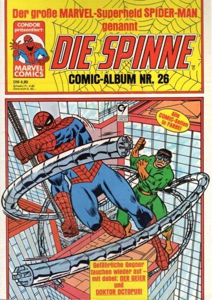 Die Spinne - Comic Album 26 (Z1), Condor