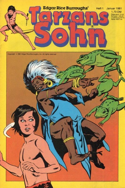 Tarzans Sohn 1981/ 1 (Z0), Ehapa