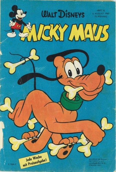 Micky Maus 1960/ 32 (Z3-), Ehapa