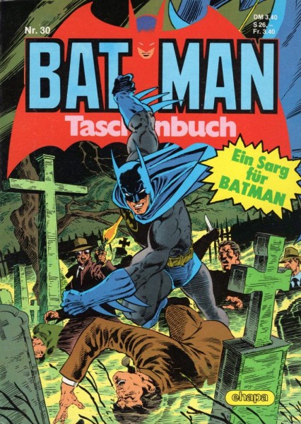 Batman Taschenbuch 30 (Z1), Ehapa
