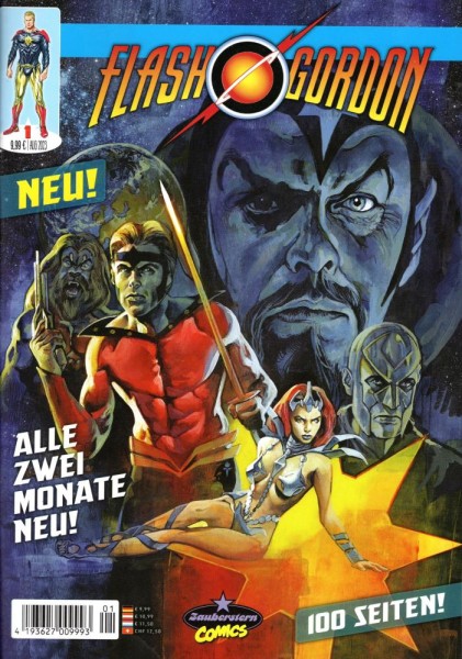 Flash Gordon Magazin 1 Variant-Cover, Zauberstern Comics