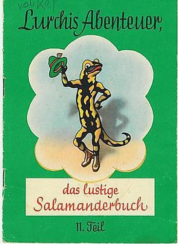 Lurchis Abenteuer 11 (Z2, 1. Aufl.), Salamander