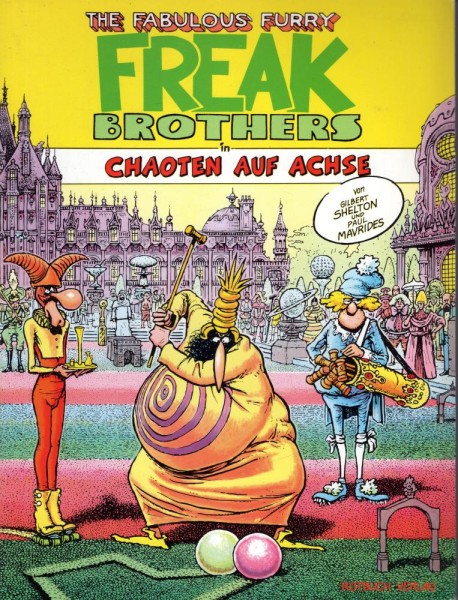 The Fabulous Furry Freak Brothers - Chaoten auf Achse (Z1, 1. Aufl.), Rotbuch
