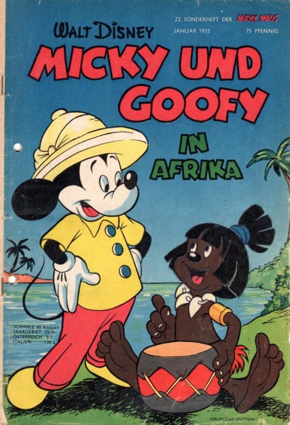 Micky Maus Sonderheft 22 (Z2, gel.), Ehapa
