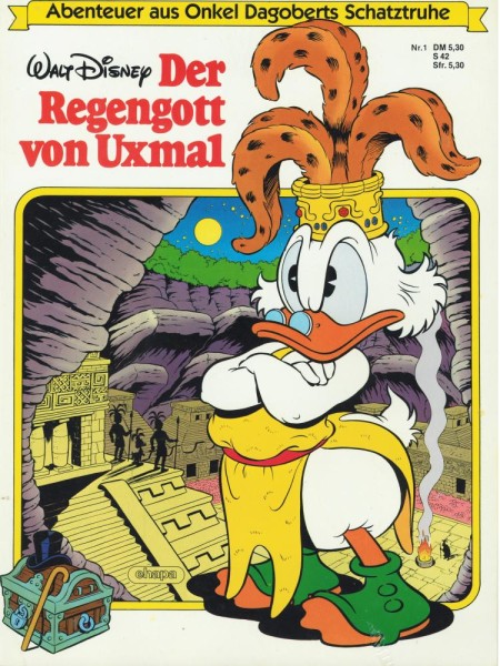Abenteuer aus Onkel Dagoberts Schatztruhe 1,2,4,5 (Z1), Ehapa