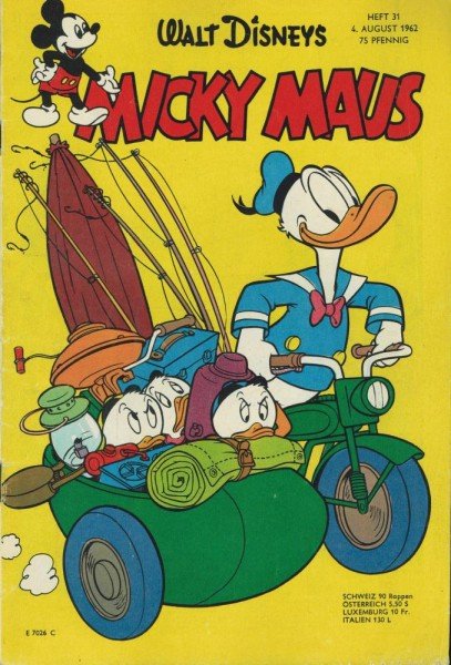 Micky Maus 1962/ 31 (Z1-2), Ehapa