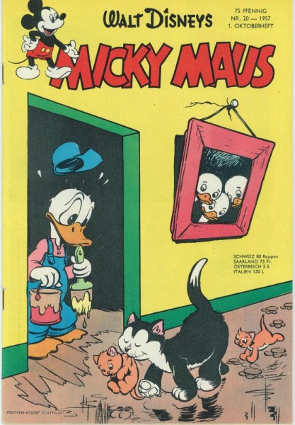 Micky Maus 1957/ 20 (Z1-), Ehapa