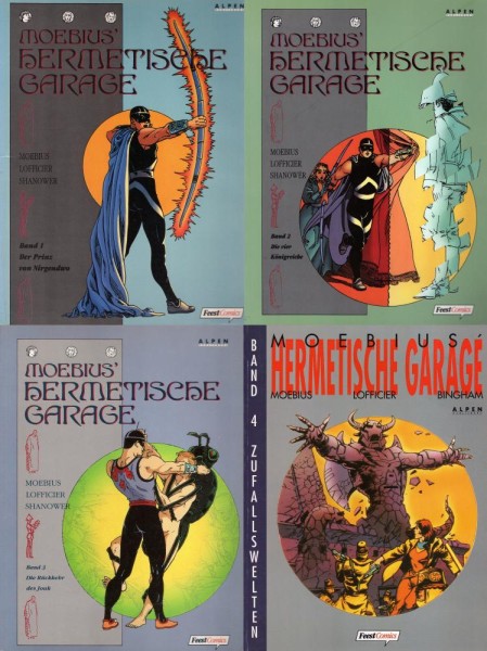 Moebius' Hermetische Garage 1-4 (Z1, 1. Aufl.), Feest