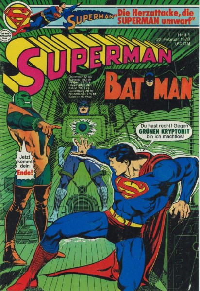 Superman 1978/ 5 (Z1-2), Ehapa