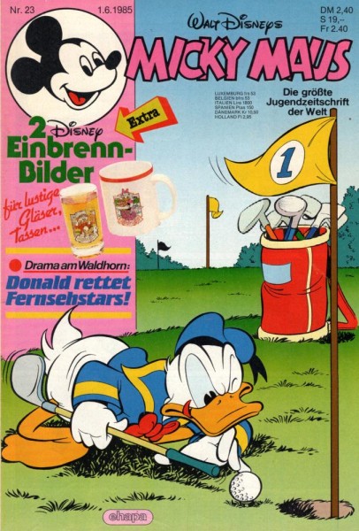 Micky Maus 1985/ 23 (Z0-1), Ehapa