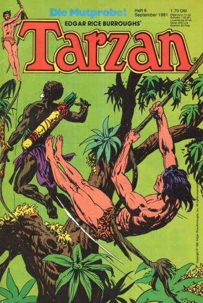 Tarzan, Der Neue 1981/ 9 (Z1), Ehapa
