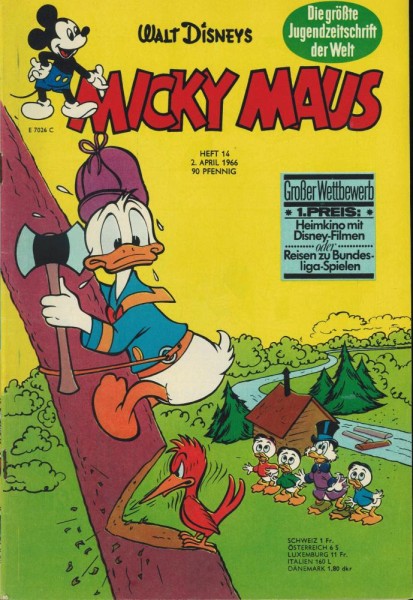 Micky Maus 1966/ 14 (Z1, R), Ehapa