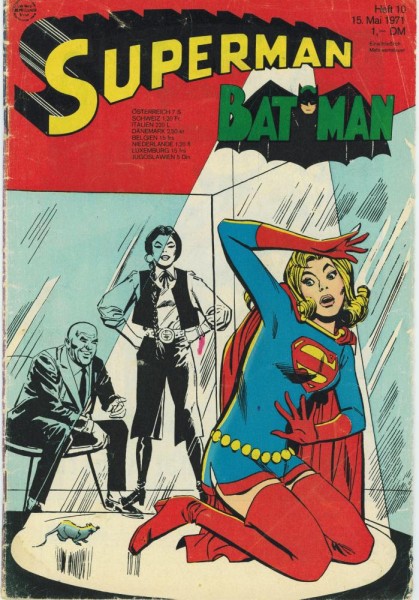 Superman 1971/ 10 (Z1-2, Sz, Sm), Ehapa