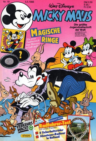 Micky Maus 1988/ 19 (Z0-1), Ehapa