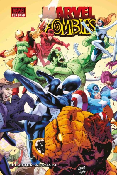 Marvel Zombies Splatter-Ausgabe Variant-Cover A, Panini
