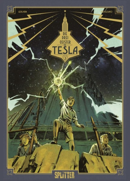 Die drei Geister von Tesla 3, Splitter