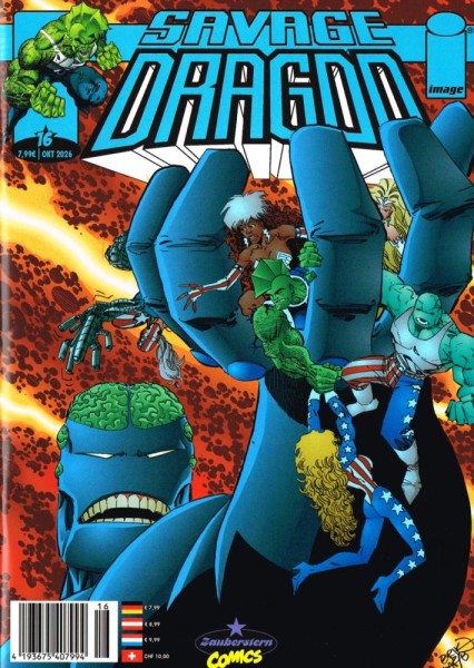 The Savage Dragon 16, Zauberstern Comics