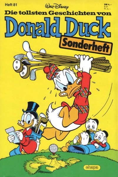Die tollsten Geschichten von Donald Duck Sonderheft 81 (Z1), Ehapa